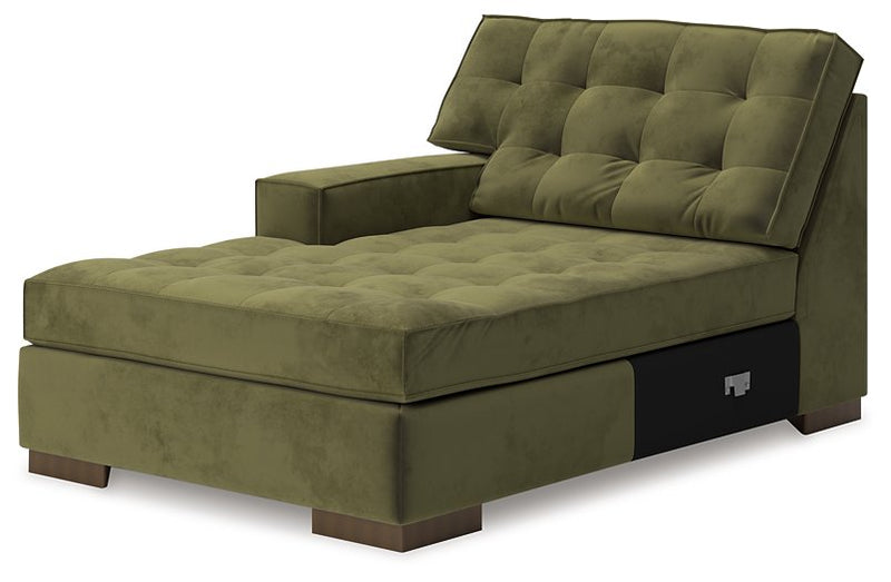 Caspian-Town Sectional with Chaise - Watson's 87 Furniture (Middlefield,OH)