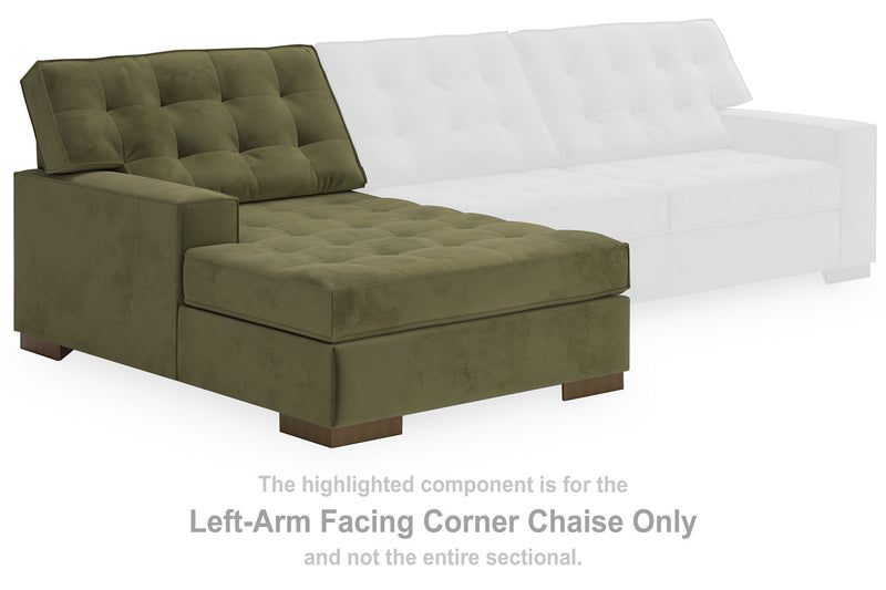 Caspian-Town Sectional with Chaise - Watson's 87 Furniture (Middlefield,OH)