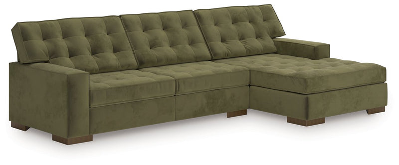Caspian-Town Sectional with Chaise - Watson's 87 Furniture (Middlefield,OH)