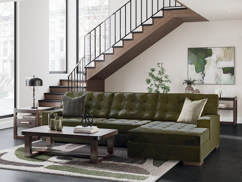 Caspian-Town Sectional with Chaise - Watson's 87 Furniture (Middlefield,OH)