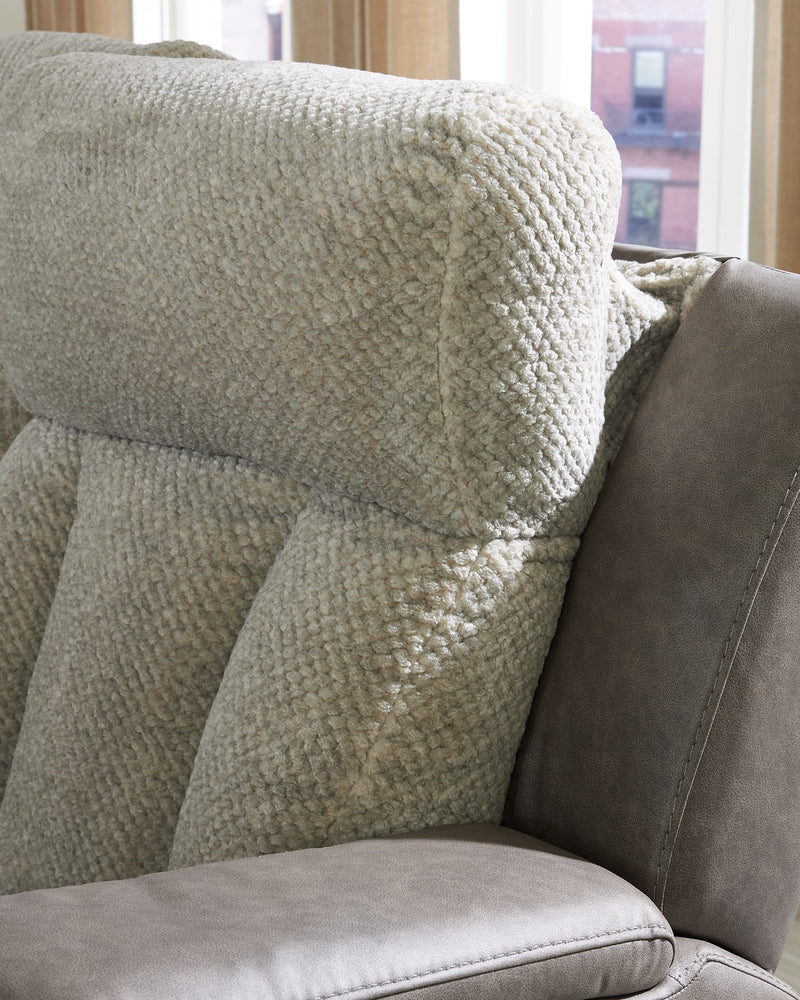 WhipLash Power Reclining Loveseat with Console - Watson's 87 Furniture (Middlefield,OH)
