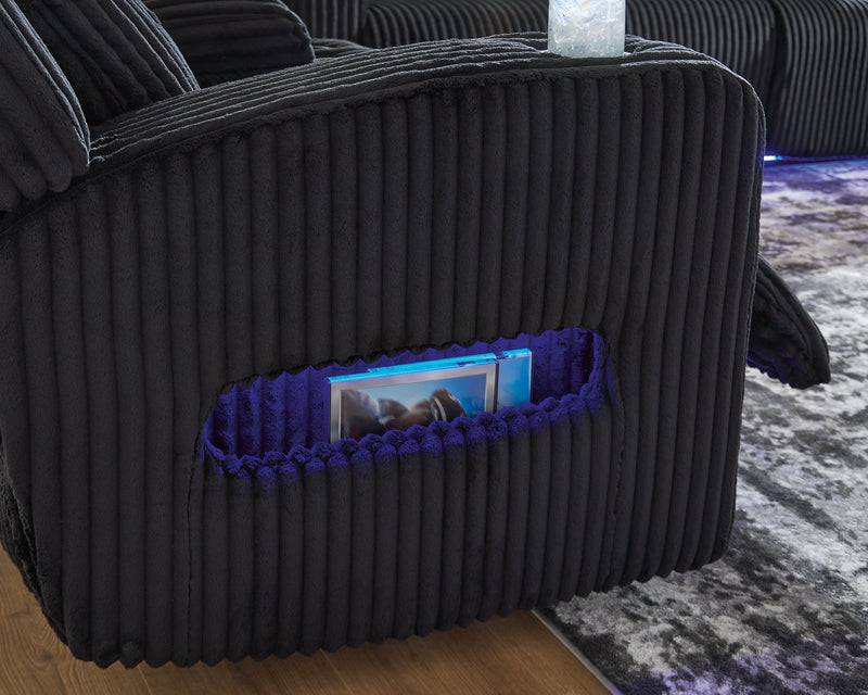 Forest Lake Power Reclining Loveseat with Console - Watson's 87 Furniture (Middlefield,OH)