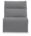Modmax II Reclining Sectional with Double Chaise and Consoles