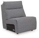 Modmax II Power Reclining Sectional with Chaise and Consoles