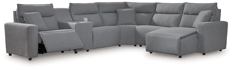 Modmax Power Reclining Sectional with Chaise - Watson's 87 Furniture (Middlefield,OH)