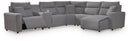 Modmax II Power Reclining Sectional with Chaise and Console