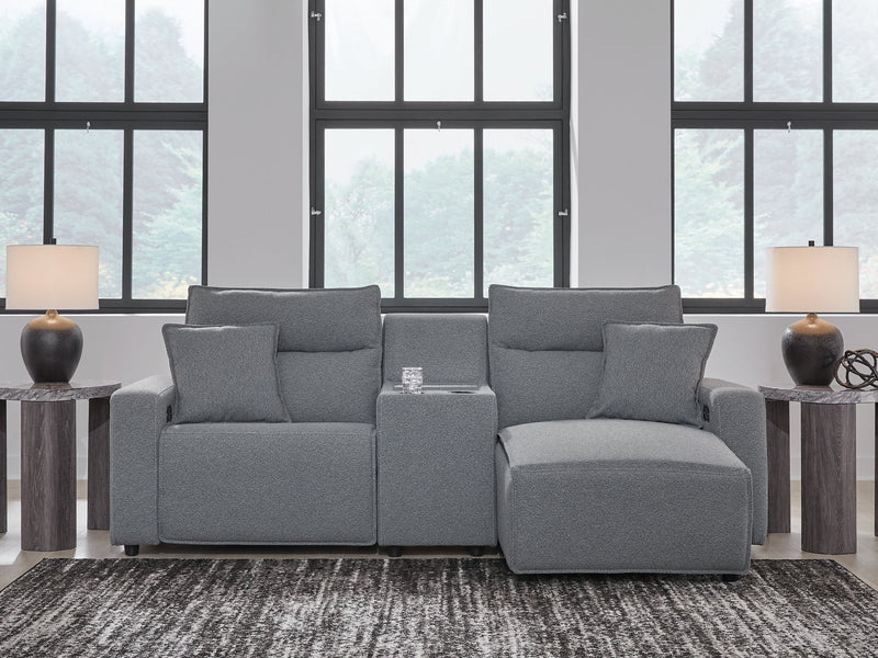 Modmax Power Reclining Sectional with Chaise - Watson's 87 Furniture (Middlefield,OH)