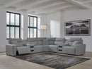 Modmax Power Reclining Sectional with Chaise - Watson's 87 Furniture (Middlefield,OH)