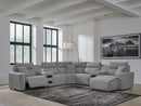 Modmax Power Reclining Sectional with Chaise - Watson's 87 Furniture (Middlefield,OH)