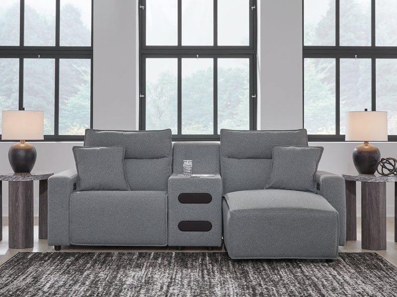 Modmax Power Reclining Sectional with Chaise - Watson's 87 Furniture (Middlefield,OH)