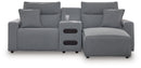 Modmax Power Reclining Sectional with Chaise - Watson's 87 Furniture (Middlefield,OH)