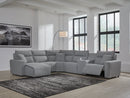 Modmax Power Reclining Sectional with Chaise - Watson's 87 Furniture (Middlefield,OH)