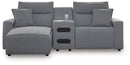 Modmax Power Reclining Sectional with Chaise - Watson's 87 Furniture (Middlefield,OH)