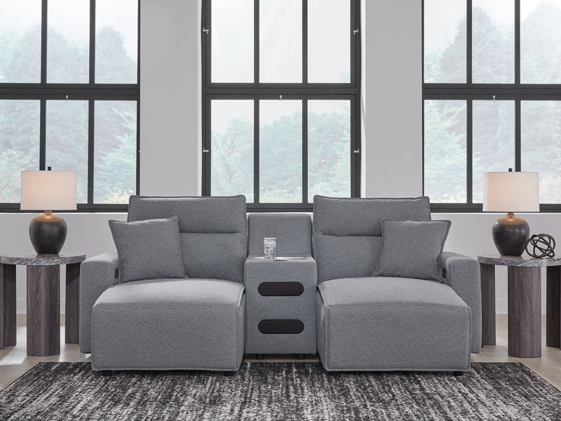 Modmax Power Reclining Sectional with Chaise - Watson's 87 Furniture (Middlefield,OH)