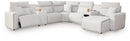 Modmax II Power Reclining Sectional with Chaise and Audio Console