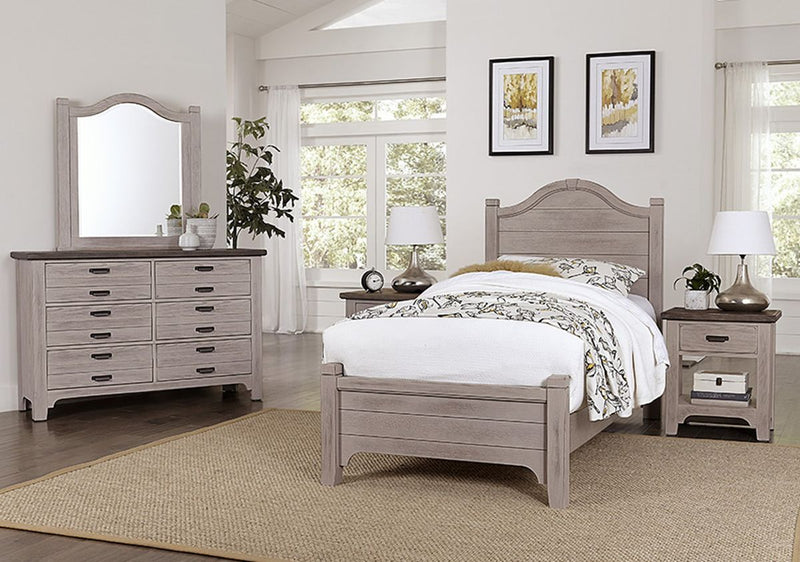 Vaughan-Bassett Bungalow Full Arched Bed in Dover - Watson's 87 Furniture (Middlefield,OH)
