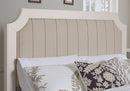 Vaughan-Bassett Bungalow Twin Upholstered Bed in Lattice - Watson's 87 Furniture (Middlefield,OH)