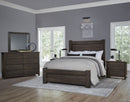 Vaughan Bassett Dovetail Cal King Poster Bed with 6x6 Footboard in Java - Watson's 87 Furniture (Middlefield,OH)