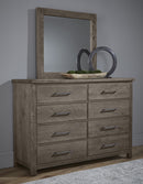Vaughan Bassett Dovetail Landscape Mirror in Mystic Grey - Watson's 87 Furniture (Middlefield,OH)