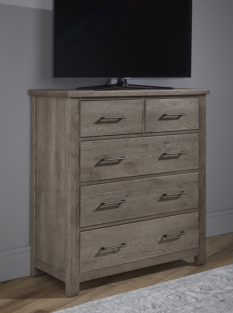 Vaughan Bassett Dovetail Standing Dresser in Mystic Grey - Watson's 87 Furniture (Middlefield,OH)