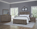 Vaughan Bassett Dovetail King Board and Batten Bed in Mystic Grey - Watson's 87 Furniture (Middlefield,OH)