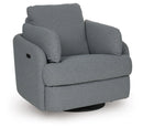 Alainmont Next-Gen Nuvella Swivel Power Recliner