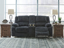Draycoll Reclining Loveseat with Console - Watson's 87 Furniture (Middlefield,OH)