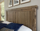 Vaughan Bassett Yellowstone Queen American Dovetail Panel Bed in Chestnut Natural - Watson's 87 Furniture (Middlefield,OH)