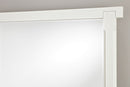 Vaughan Bassett Yellowstone American Dovetail Mirror in White & Buckskin - Watson's 87 Furniture (Middlefield,OH)