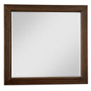 Vaughan Bassett Lancaster County Landscape Mirror in Amish Walnut image