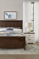 Vaughan Bassett Lancaster County 2 Drawer Nightstand in Dove Grey - Watson's 87 Furniture (Middlefield,OH)