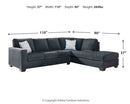 Altari Sleeper Sectional with Chaise - Watson's 87 Furniture (Middlefield,OH)