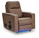 Lorrenton Power Glider Recliner with Audio System - Watson's 87 Furniture (Middlefield,OH)