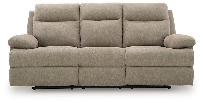 Side-Swipe Reclining Sofa with Drop Down Table - Watson's 87 Furniture (Middlefield,OH)