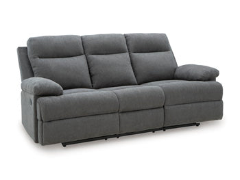 Side-Swipe Reclining Sofa with Drop Down Table - Watson's 87 Furniture (Middlefield,OH)