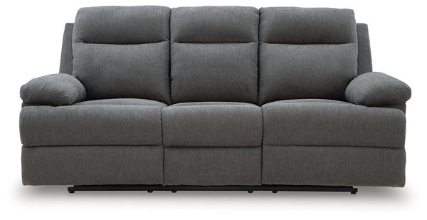 Side-Swipe Reclining Sofa with Drop Down Table - Watson's 87 Furniture (Middlefield,OH)
