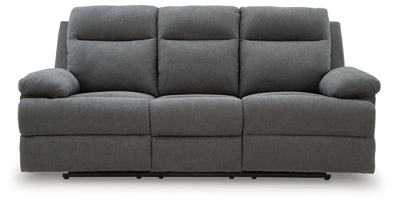 Side-Swipe Reclining Sofa with Drop Down Table - Watson's 87 Furniture (Middlefield,OH)
