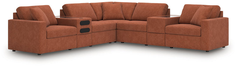 Modmax Balanced Sectional with Audio and Storage Consoles - Watson's 87 Furniture (Middlefield,OH)