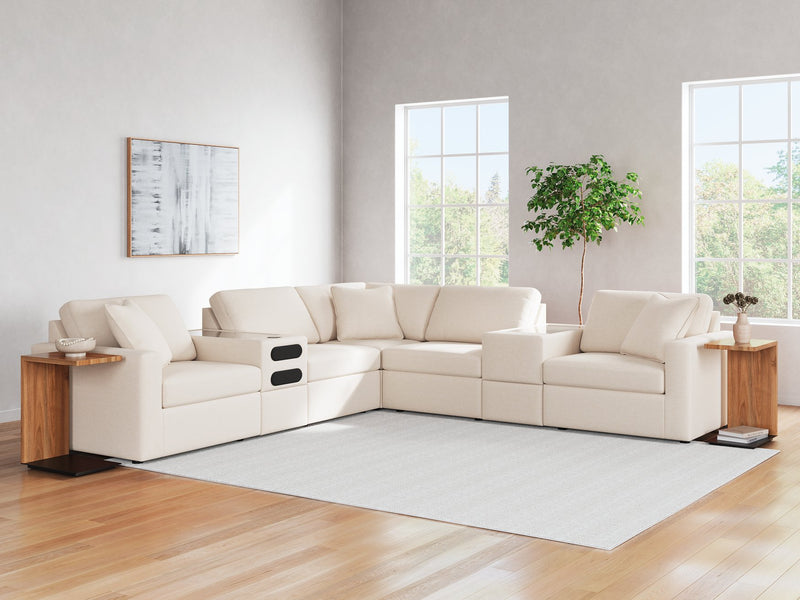 Modmax Balanced Sectional with Audio and Storage Consoles - Watson's 87 Furniture (Middlefield,OH)