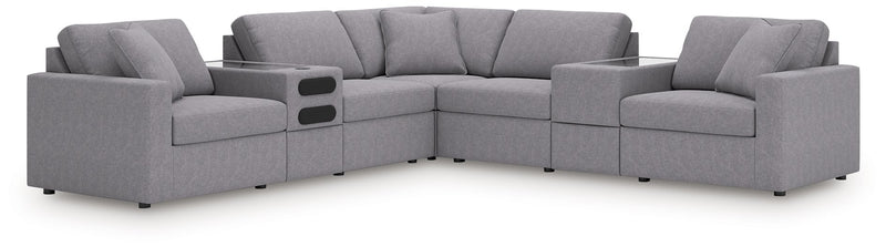 Modmax Balanced Sectional with Audio and Storage Consoles - Watson's 87 Furniture (Middlefield,OH)
