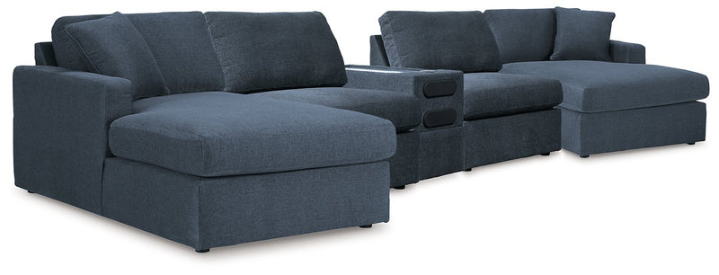 Modmax 5 Piece Sectional with Audio Console - Watson's 87 Furniture (Middlefield,OH)