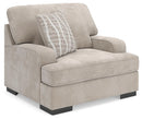 High Profile Chair & Ottoman Living Room Set