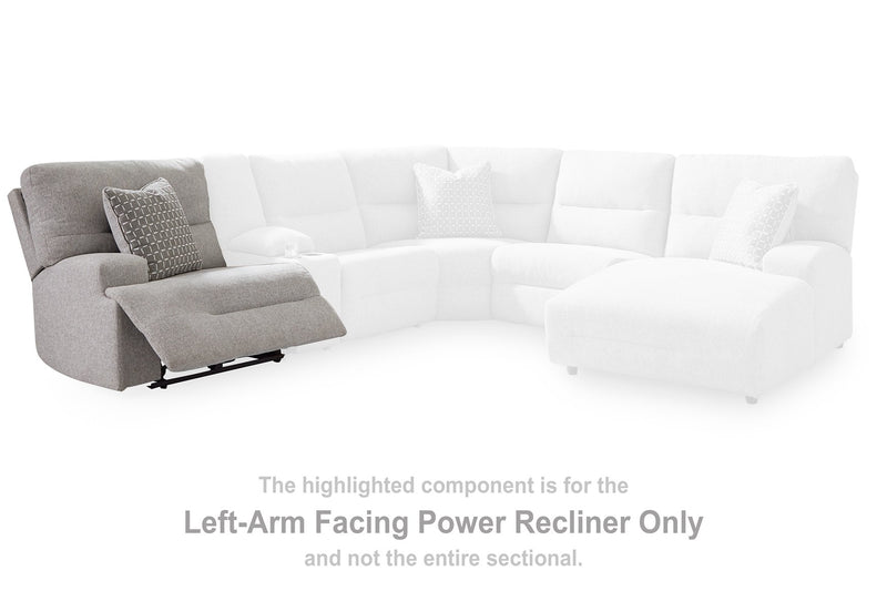Acklen Place Power Reclining Sectional - Watson's 87 Furniture (Middlefield,OH)