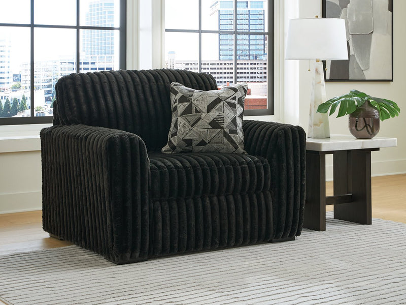 Midnight-Madness Oversized Chair - Watson's 87 Furniture (Middlefield,OH)