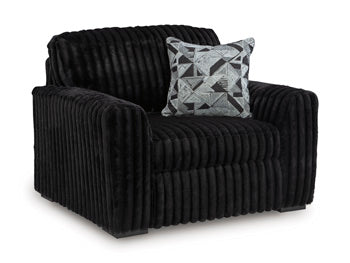 Midnight-Madness Oversized Chair - Watson's 87 Furniture (Middlefield,OH)