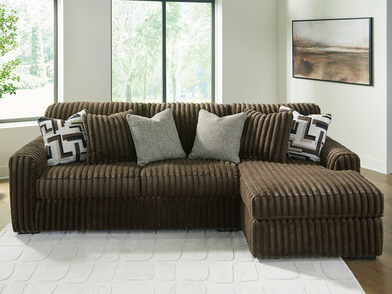 Midnight-Madness Sectional Sofa with Chaise - Watson's 87 Furniture (Middlefield,OH)