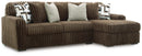 Midnight-Madness Sectional Sofa with Chaise - Watson's 87 Furniture (Middlefield,OH)