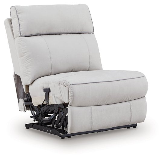Social Pointe Reclining Sectional with Storage Console - Watson's 87 Furniture (Middlefield,OH)