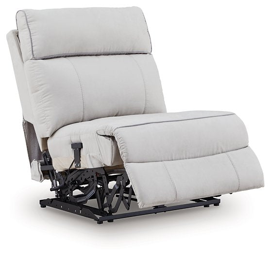 Social Pointe Reclining Sectional with Storage Console - Watson's 87 Furniture (Middlefield,OH)