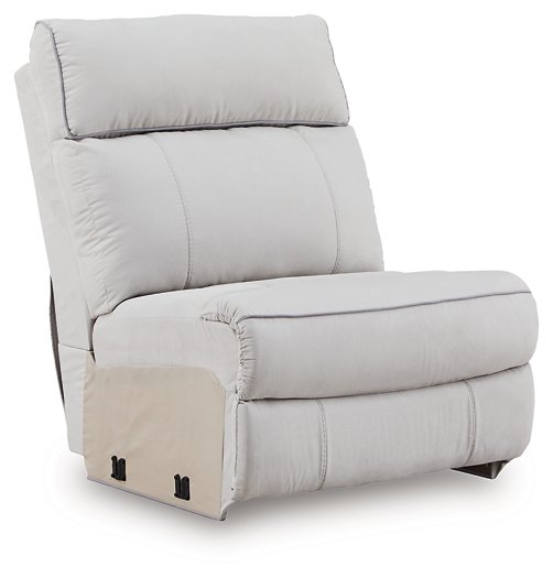 Social Pointe Reclining Sectional with Storage Console - Watson's 87 Furniture (Middlefield,OH)